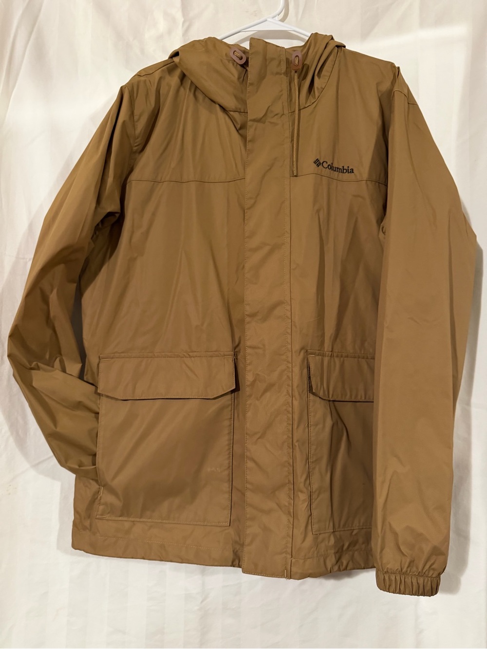Columbia Lightweight Hooded Jacket - Brown/Tan